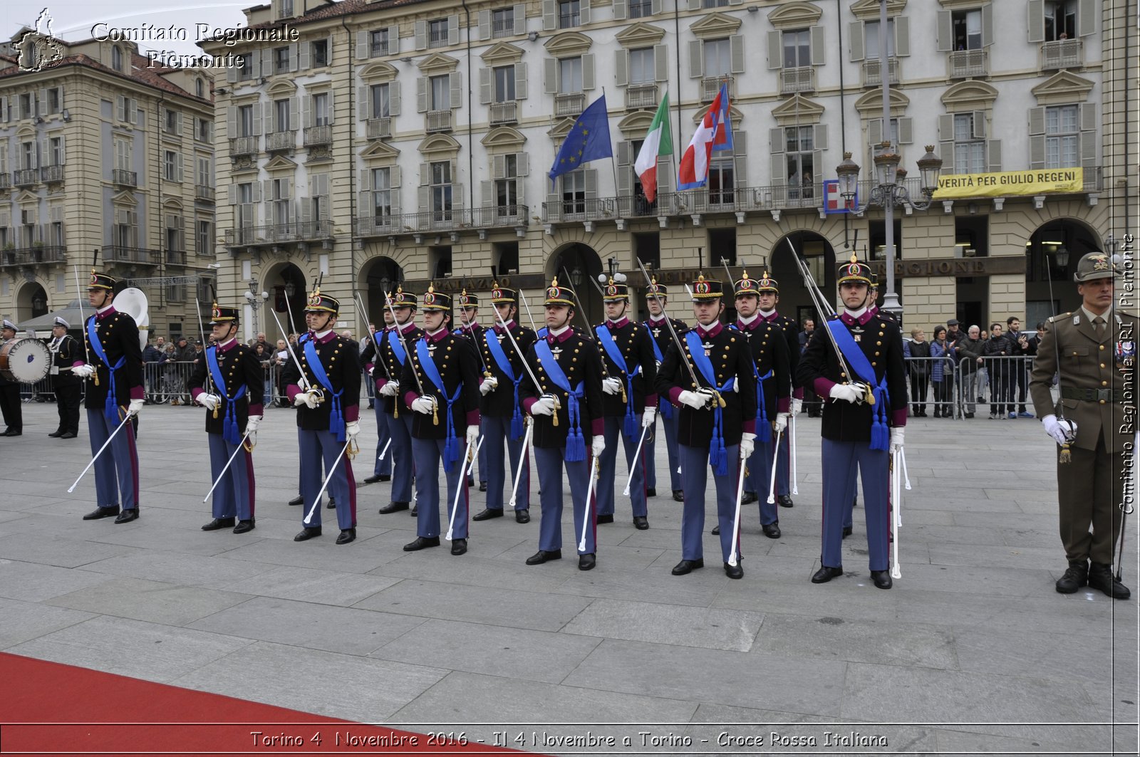 Torino 4  Novembre 2016 - Il 4 Novembre a Torino - Croce Rossa Italiana- Comitato Regionale del Piemonte