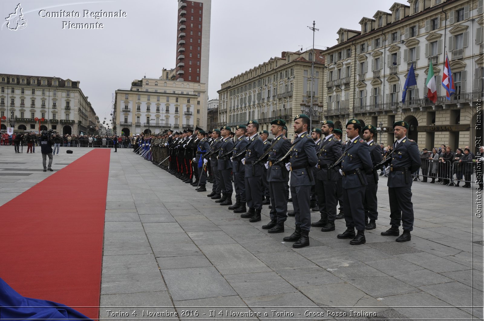 Torino 4  Novembre 2016 - Il 4 Novembre a Torino - Croce Rossa Italiana- Comitato Regionale del Piemonte