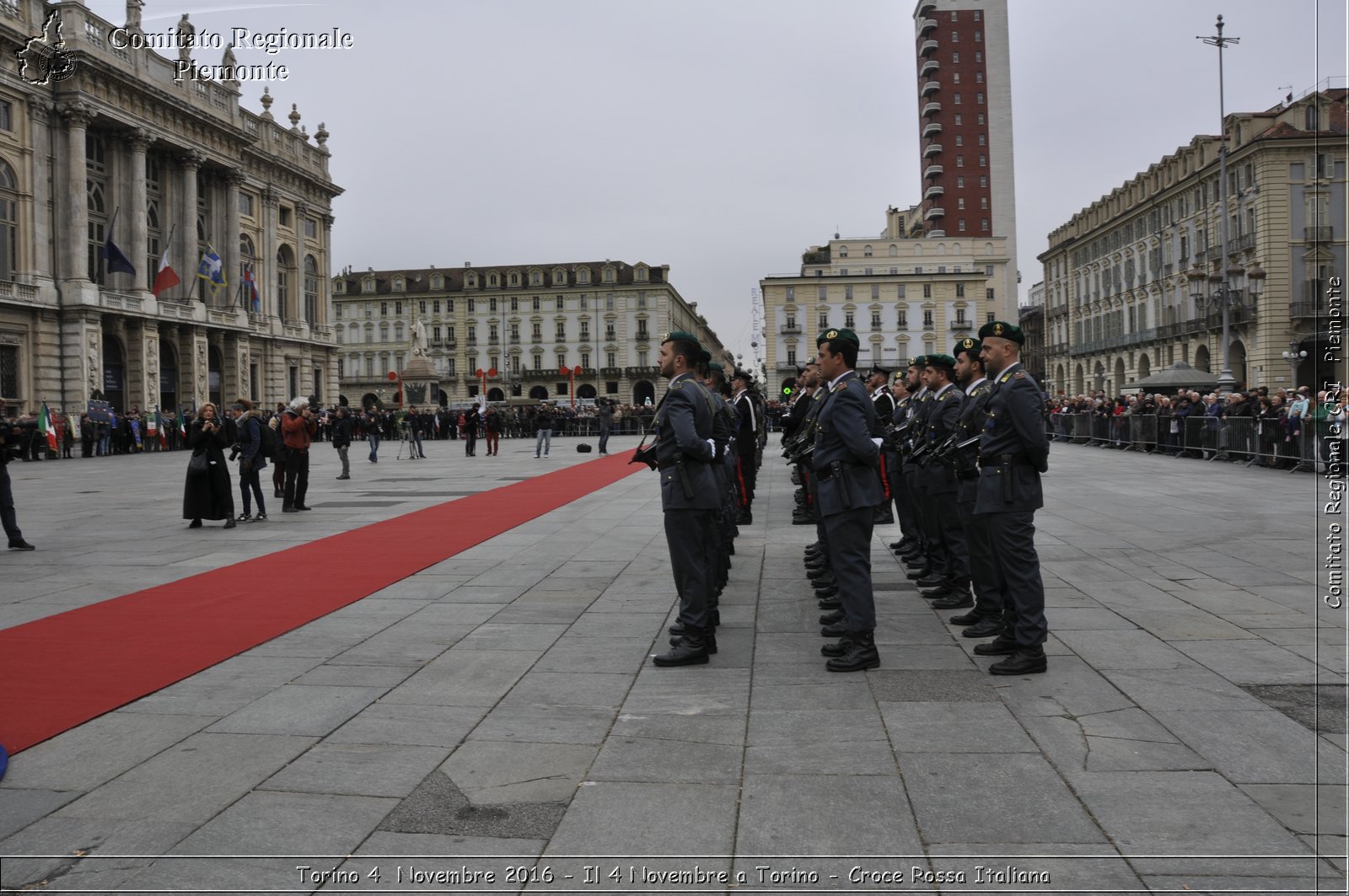 Torino 4  Novembre 2016 - Il 4 Novembre a Torino - Croce Rossa Italiana- Comitato Regionale del Piemonte