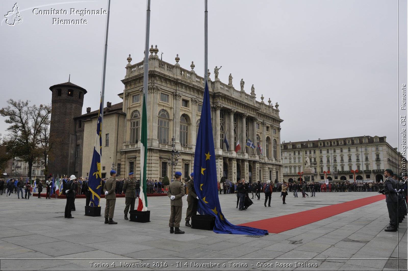 Torino 4  Novembre 2016 - Il 4 Novembre a Torino - Croce Rossa Italiana- Comitato Regionale del Piemonte