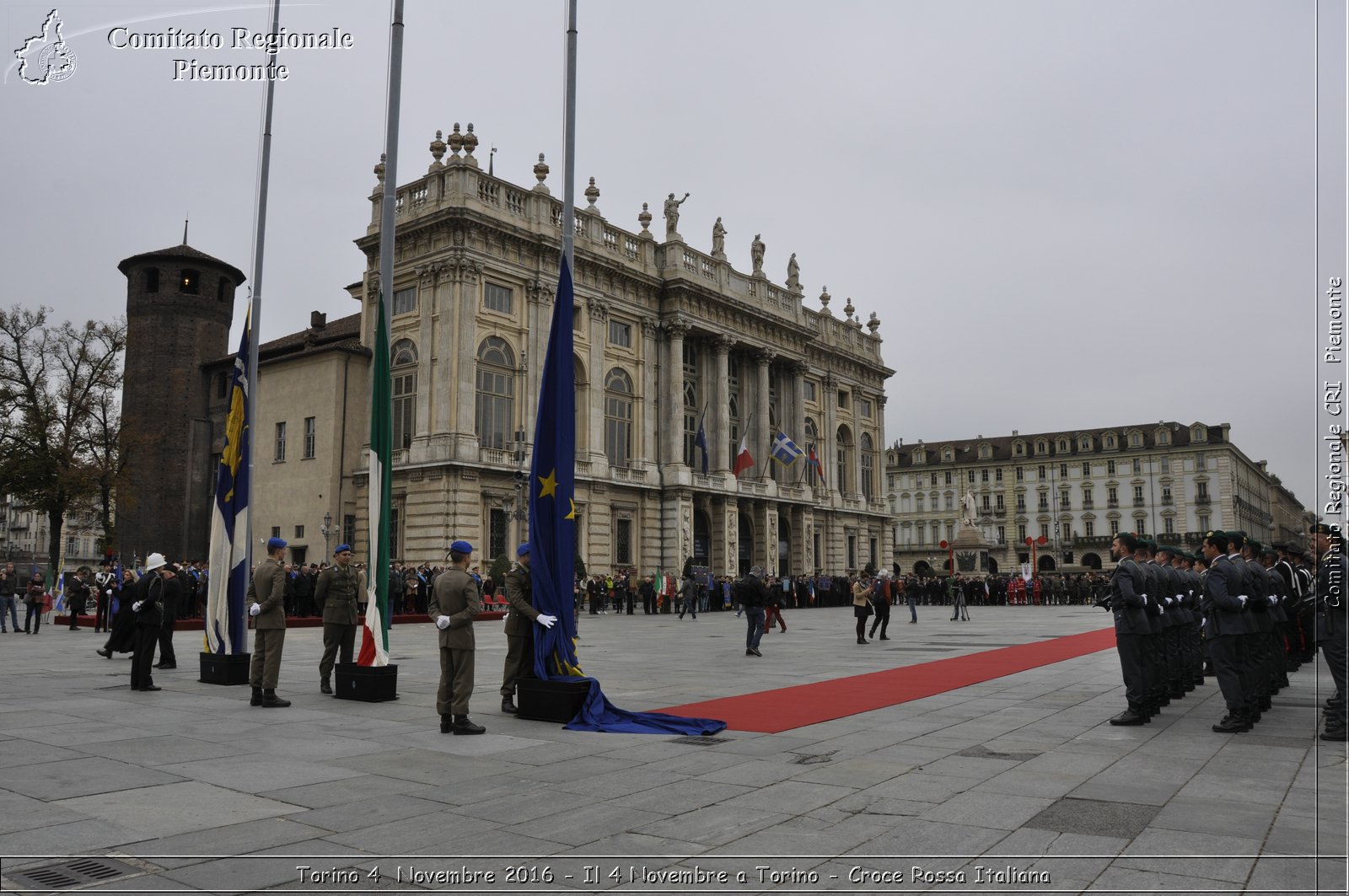 Torino 4  Novembre 2016 - Il 4 Novembre a Torino - Croce Rossa Italiana- Comitato Regionale del Piemonte