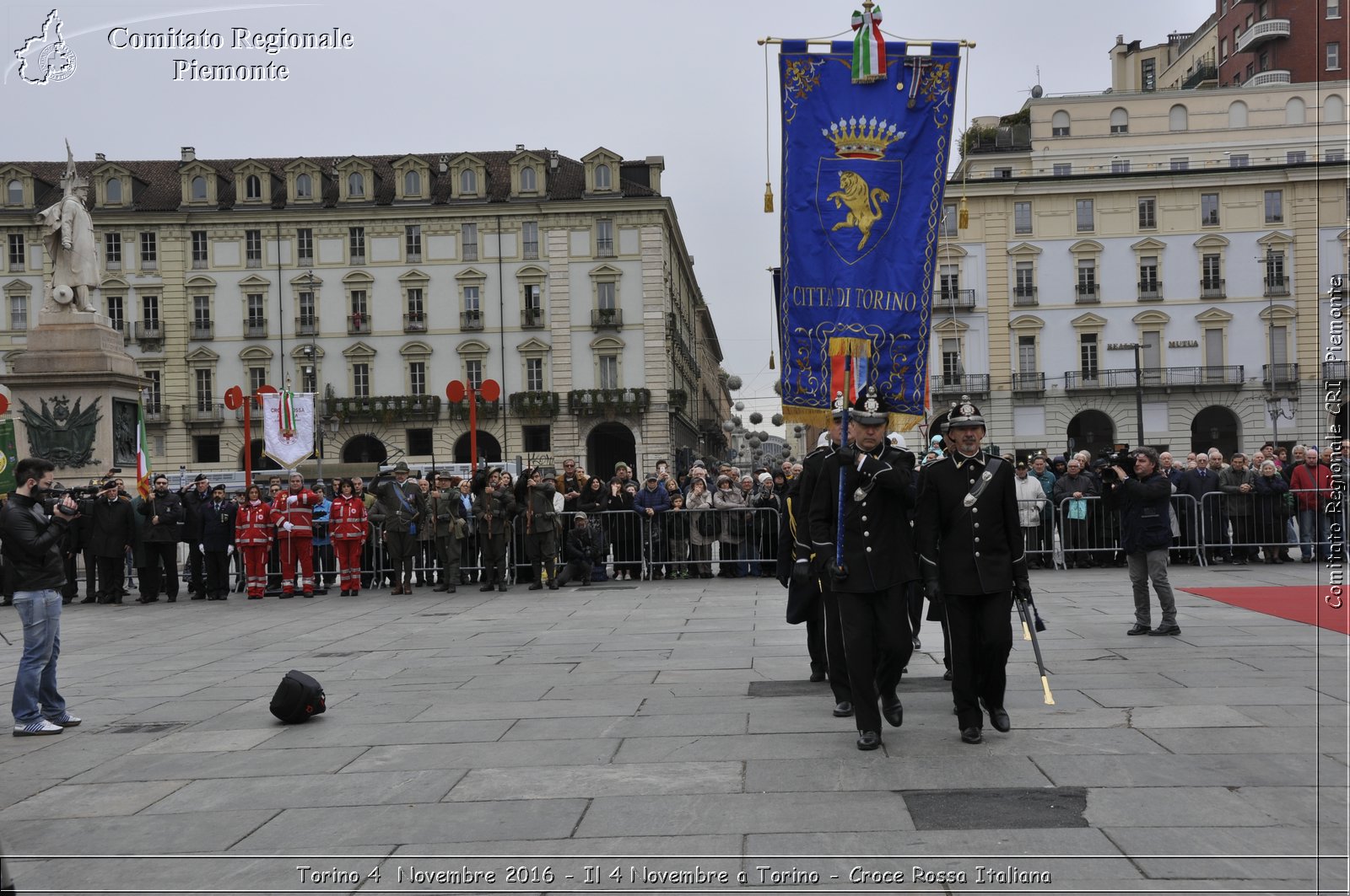 Torino 4  Novembre 2016 - Il 4 Novembre a Torino - Croce Rossa Italiana- Comitato Regionale del Piemonte