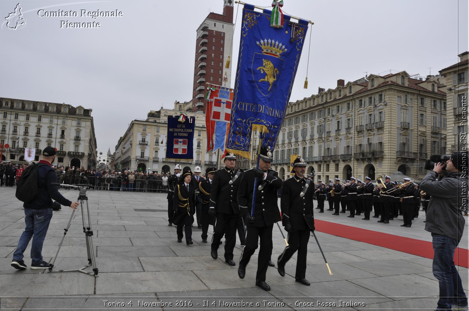 Torino 4  Novembre 2016 - Il 4 Novembre a Torino - Croce Rossa Italiana- Comitato Regionale del Piemonte