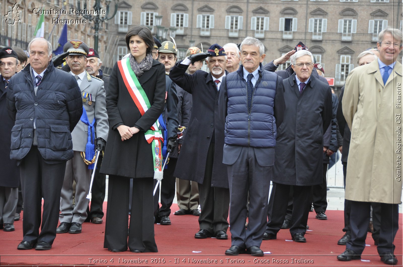 Torino 4  Novembre 2016 - Il 4 Novembre a Torino - Croce Rossa Italiana- Comitato Regionale del Piemonte