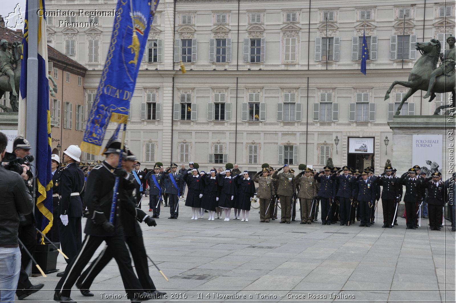 Torino 4  Novembre 2016 - Il 4 Novembre a Torino - Croce Rossa Italiana- Comitato Regionale del Piemonte