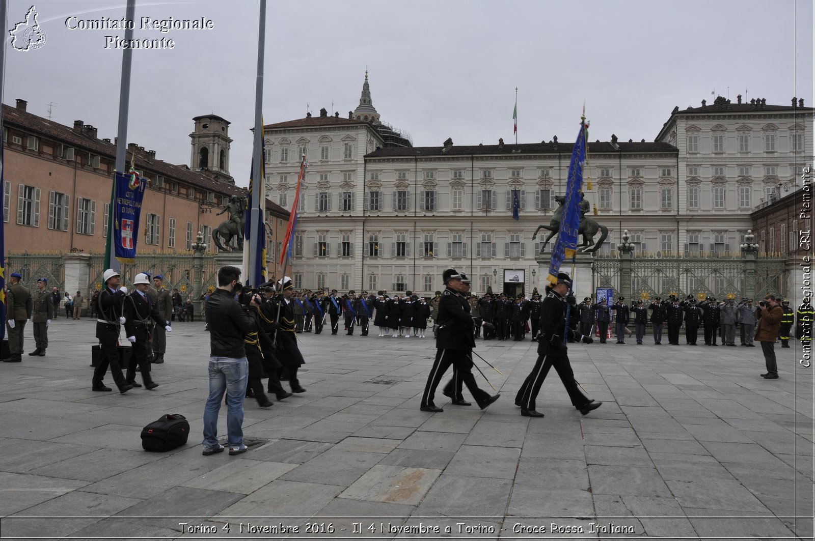 Torino 4  Novembre 2016 - Il 4 Novembre a Torino - Croce Rossa Italiana- Comitato Regionale del Piemonte