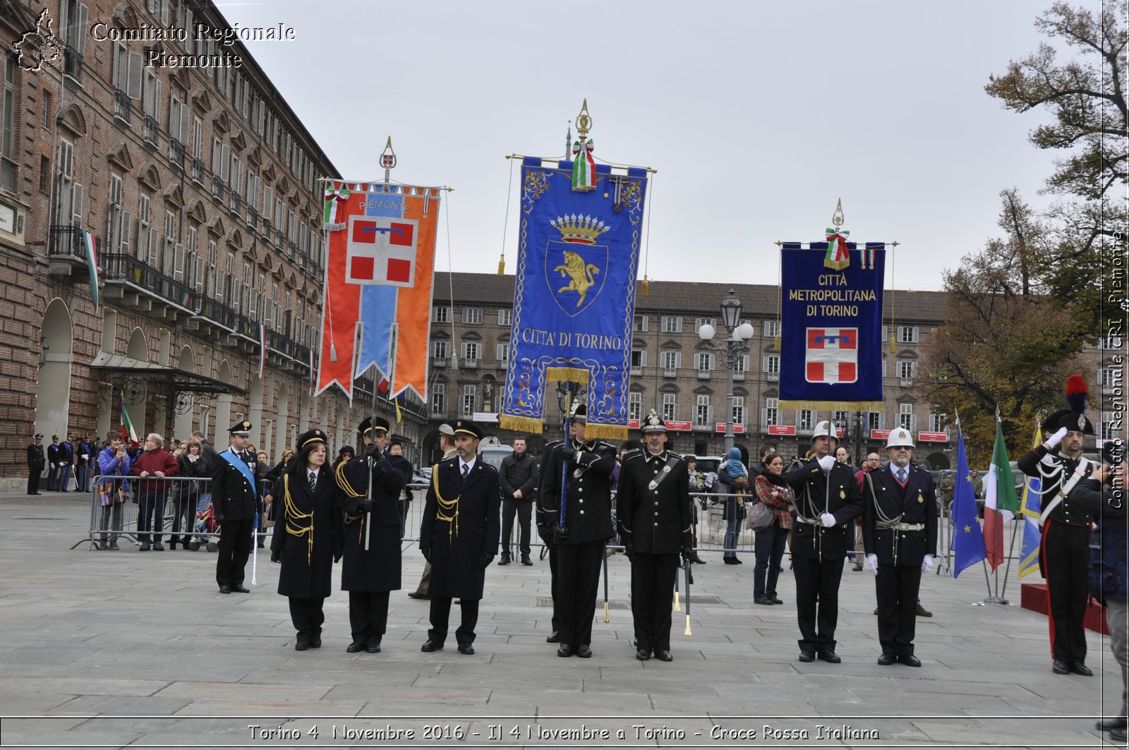 Torino 4  Novembre 2016 - Il 4 Novembre a Torino - Croce Rossa Italiana- Comitato Regionale del Piemonte