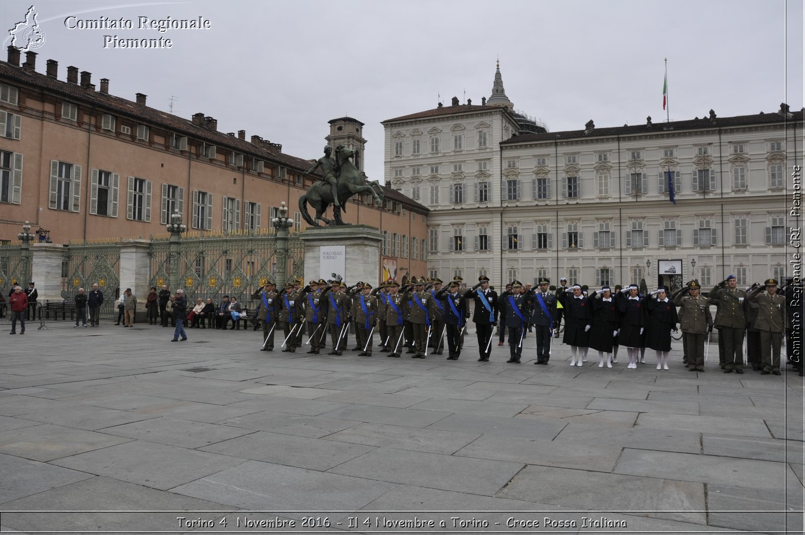 Torino 4  Novembre 2016 - Il 4 Novembre a Torino - Croce Rossa Italiana- Comitato Regionale del Piemonte