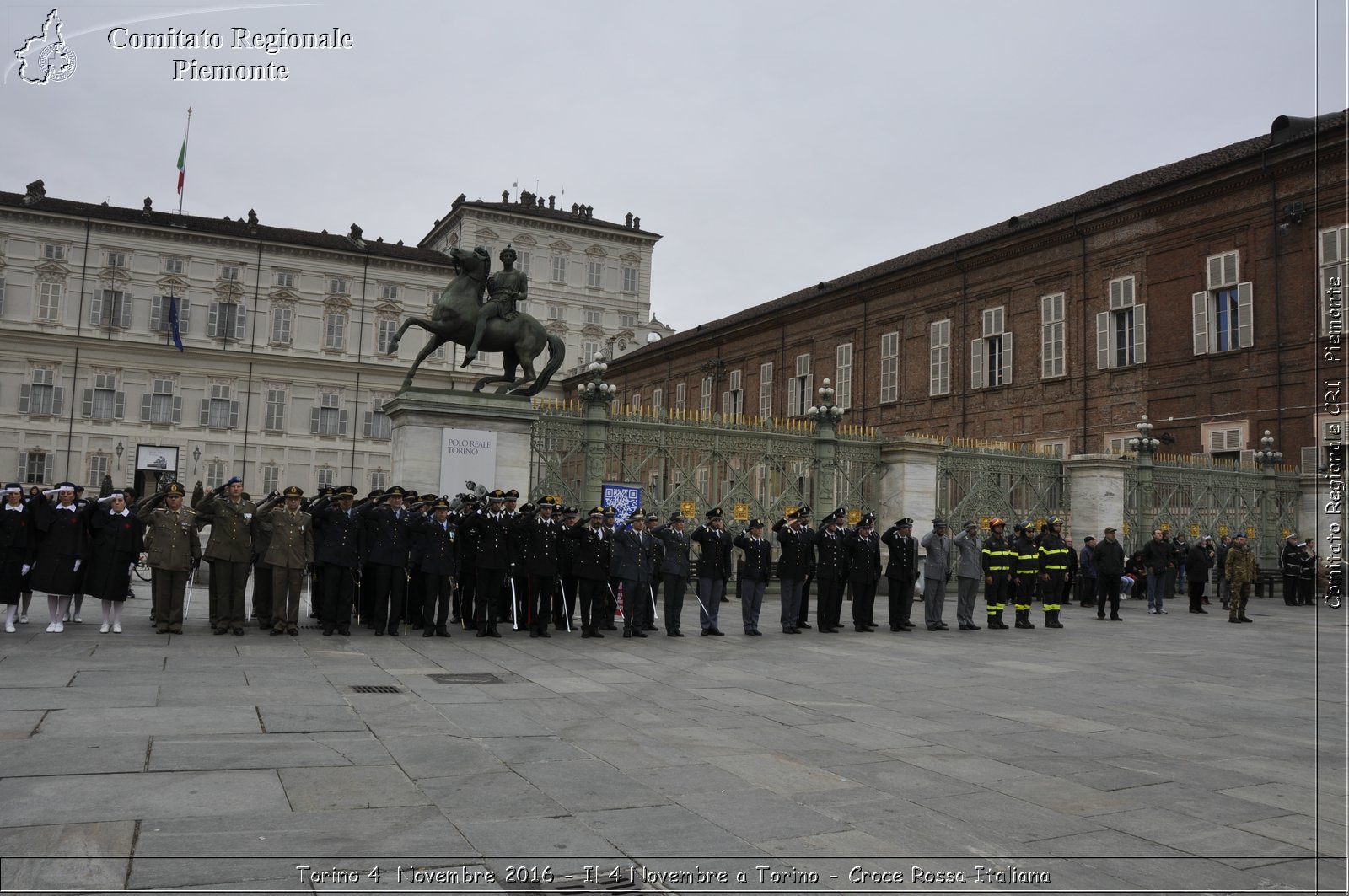 Torino 4  Novembre 2016 - Il 4 Novembre a Torino - Croce Rossa Italiana- Comitato Regionale del Piemonte