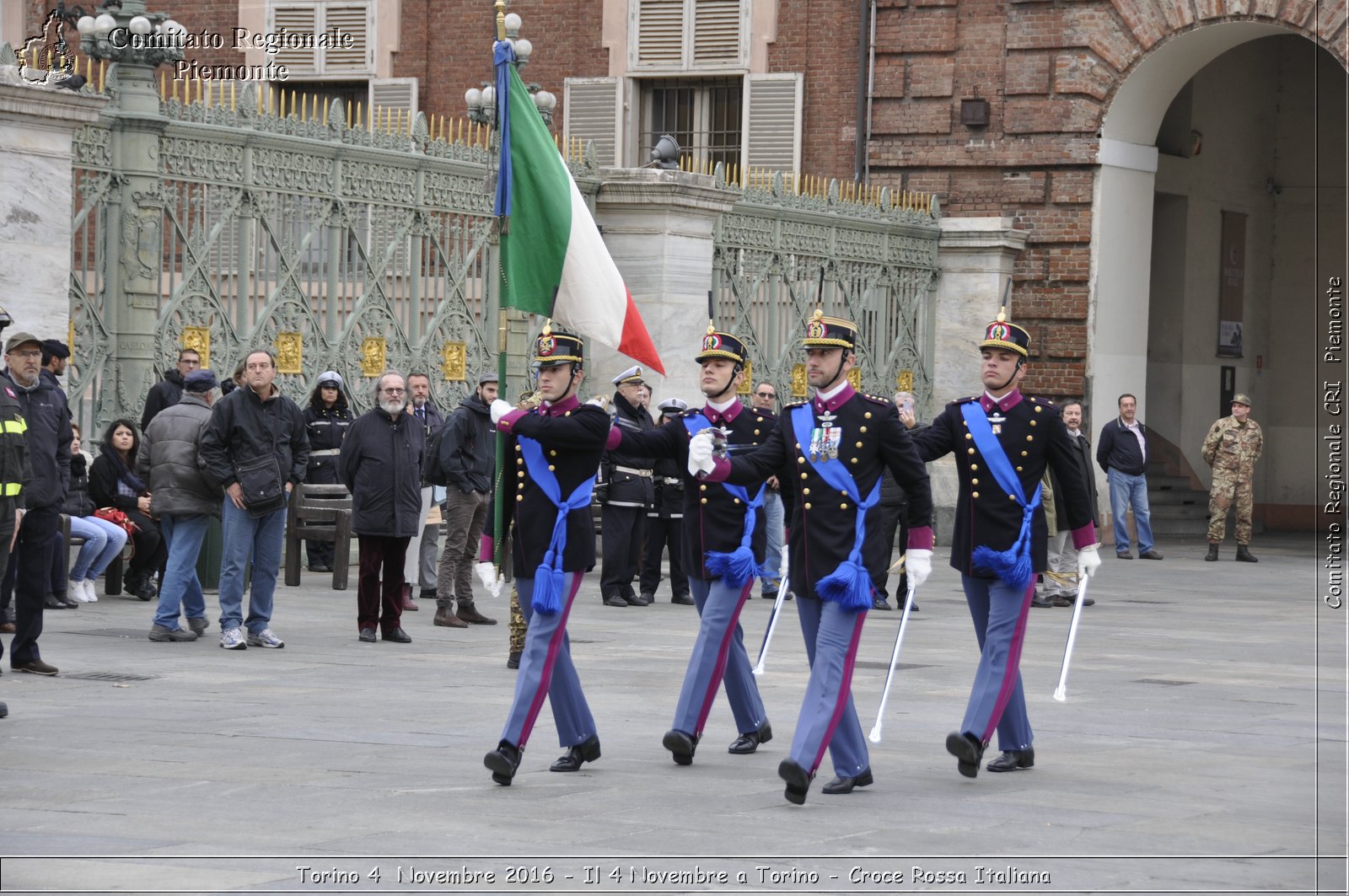 Torino 4  Novembre 2016 - Il 4 Novembre a Torino - Croce Rossa Italiana- Comitato Regionale del Piemonte