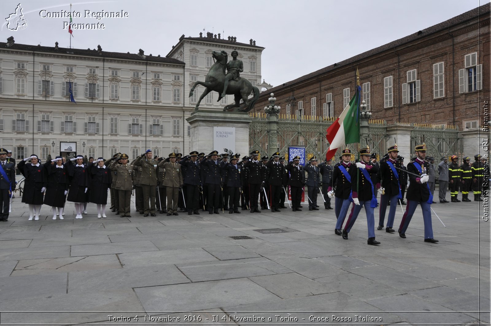 Torino 4  Novembre 2016 - Il 4 Novembre a Torino - Croce Rossa Italiana- Comitato Regionale del Piemonte