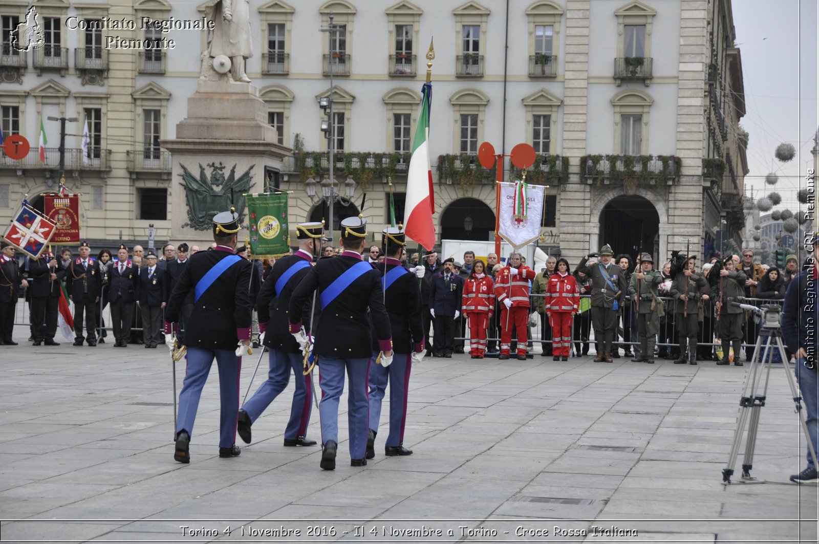 Torino 4  Novembre 2016 - Il 4 Novembre a Torino - Croce Rossa Italiana- Comitato Regionale del Piemonte