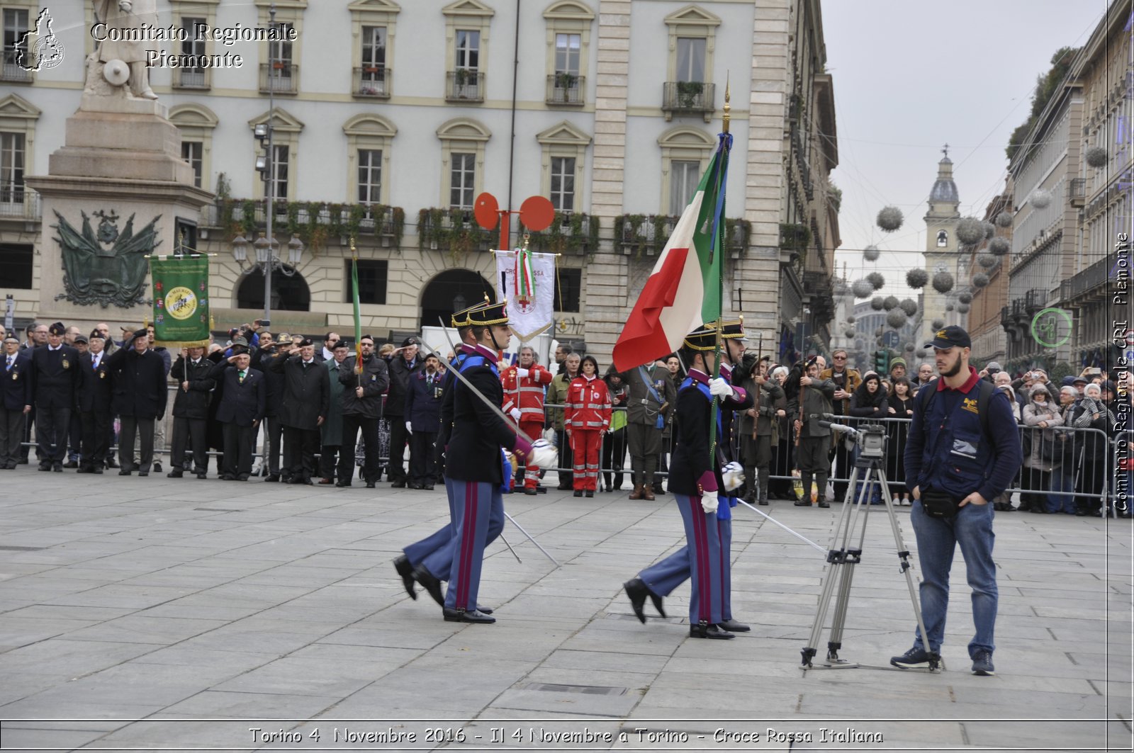 Torino 4  Novembre 2016 - Il 4 Novembre a Torino - Croce Rossa Italiana- Comitato Regionale del Piemonte