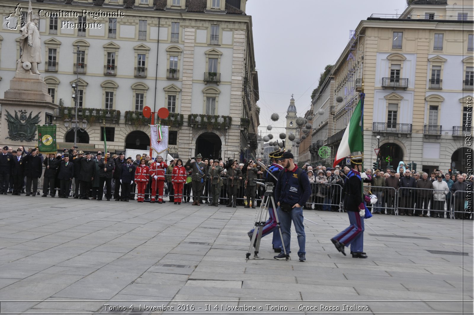 Torino 4  Novembre 2016 - Il 4 Novembre a Torino - Croce Rossa Italiana- Comitato Regionale del Piemonte