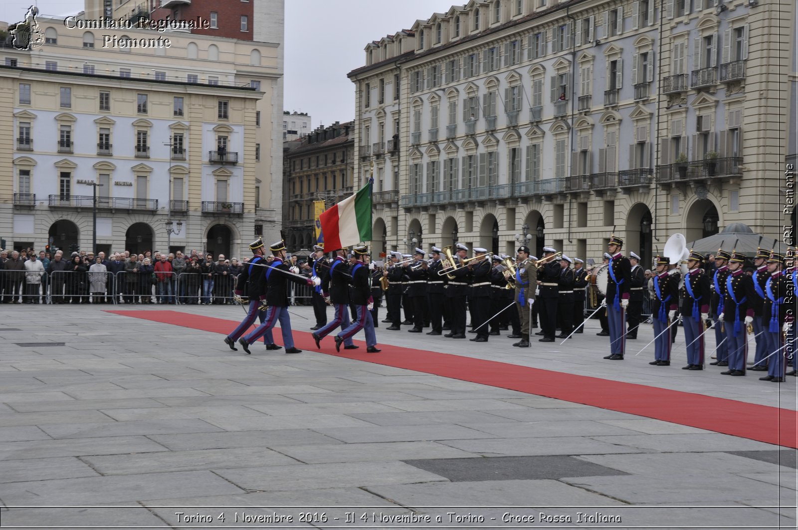 Torino 4  Novembre 2016 - Il 4 Novembre a Torino - Croce Rossa Italiana- Comitato Regionale del Piemonte