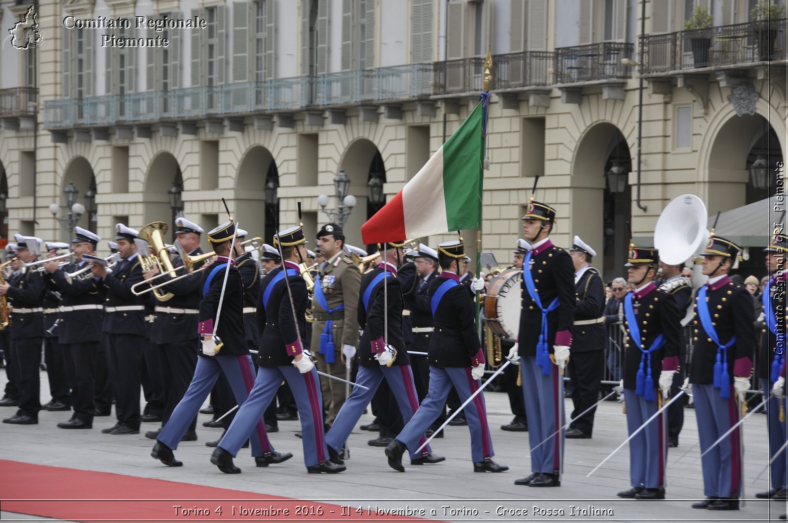 Torino 4  Novembre 2016 - Il 4 Novembre a Torino - Croce Rossa Italiana- Comitato Regionale del Piemonte