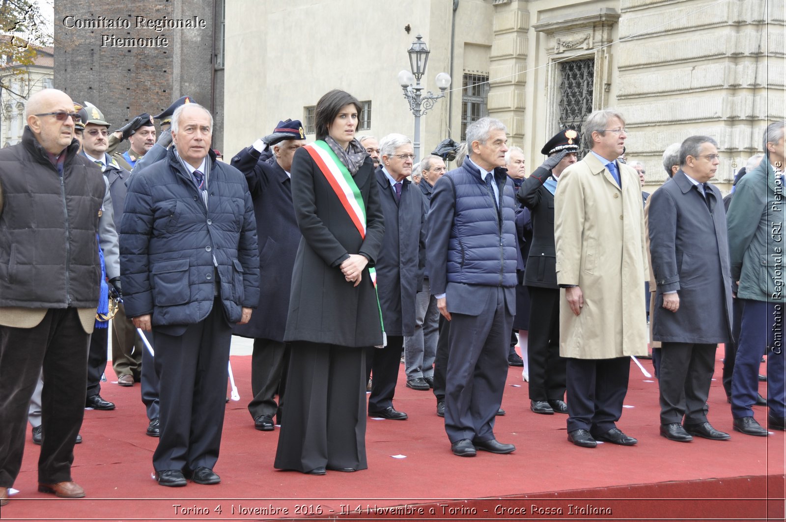 Torino 4  Novembre 2016 - Il 4 Novembre a Torino - Croce Rossa Italiana- Comitato Regionale del Piemonte