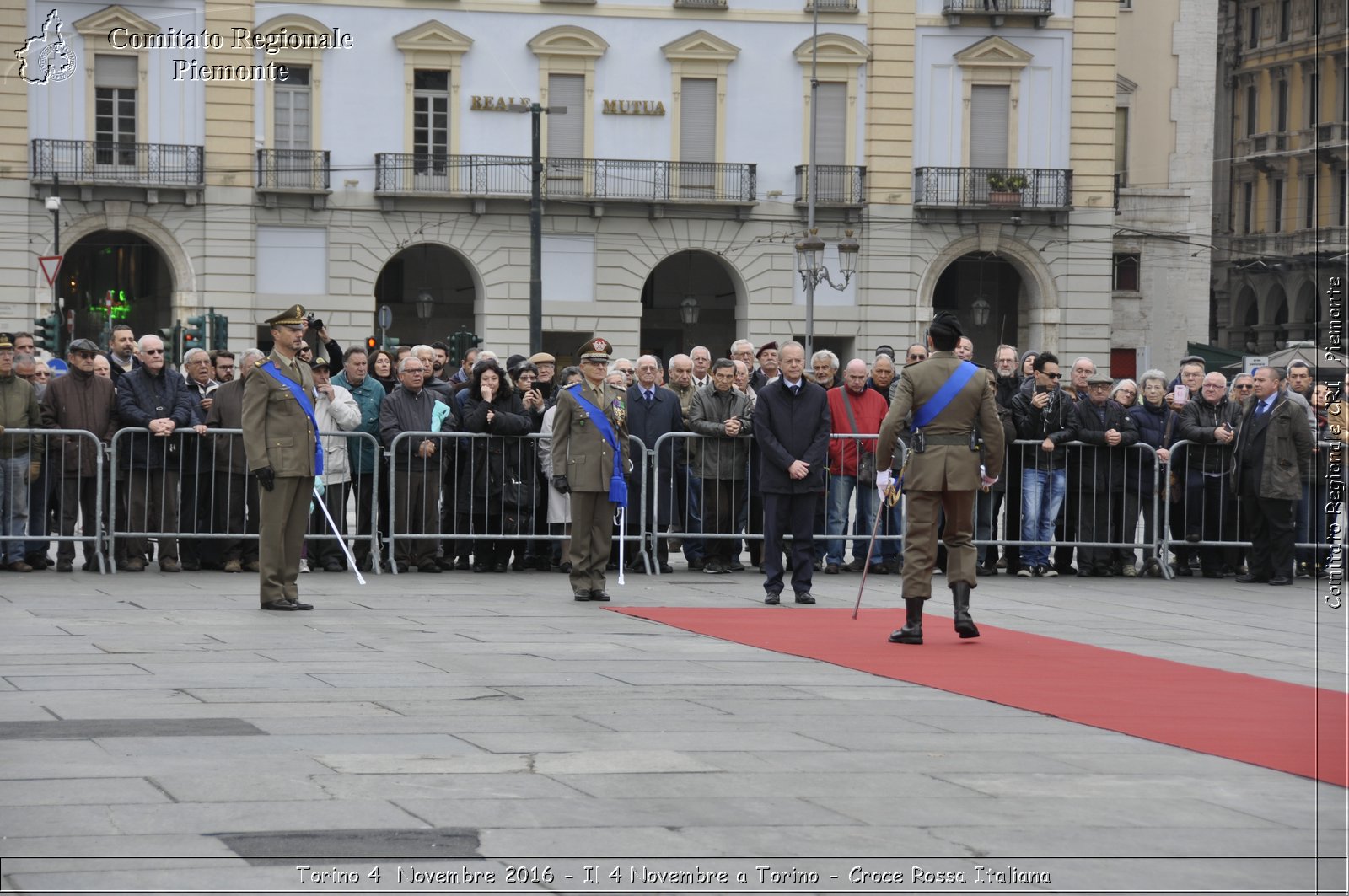 Torino 4  Novembre 2016 - Il 4 Novembre a Torino - Croce Rossa Italiana- Comitato Regionale del Piemonte