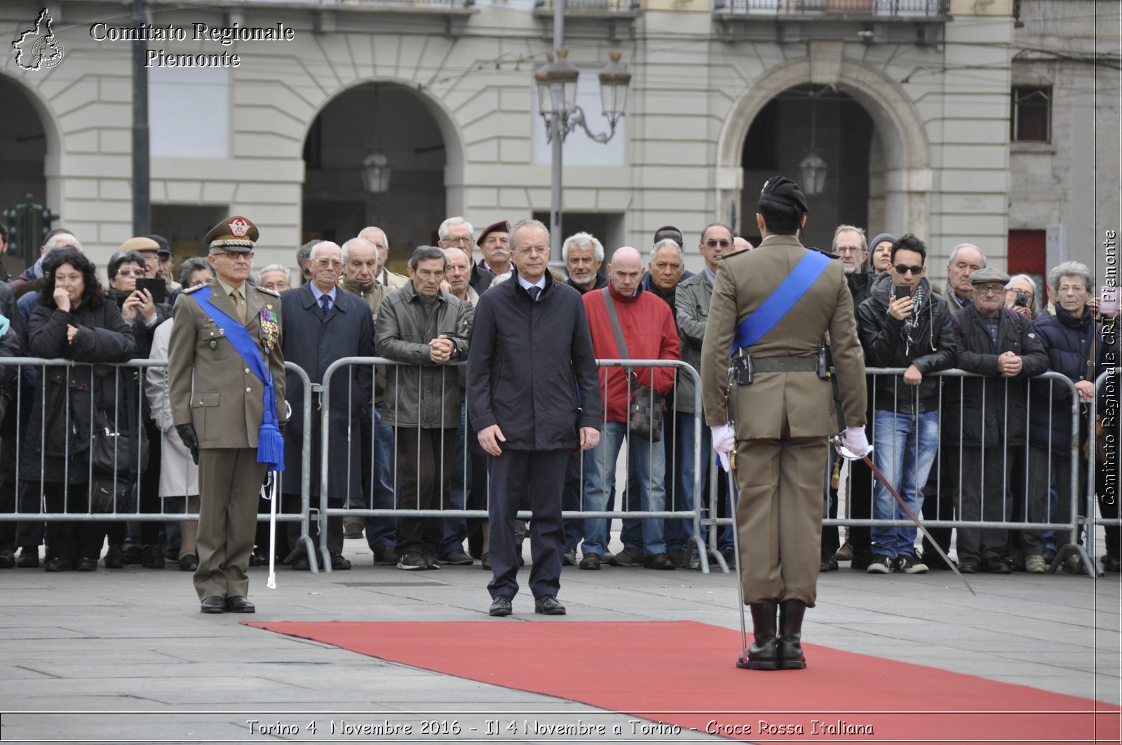 Torino 4  Novembre 2016 - Il 4 Novembre a Torino - Croce Rossa Italiana- Comitato Regionale del Piemonte