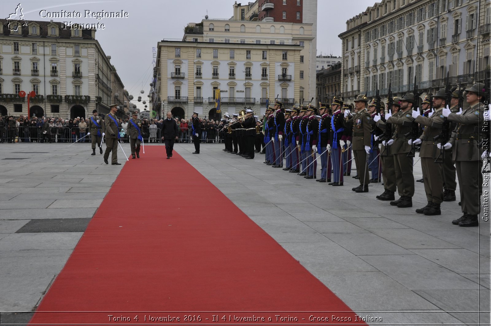 Torino 4  Novembre 2016 - Il 4 Novembre a Torino - Croce Rossa Italiana- Comitato Regionale del Piemonte