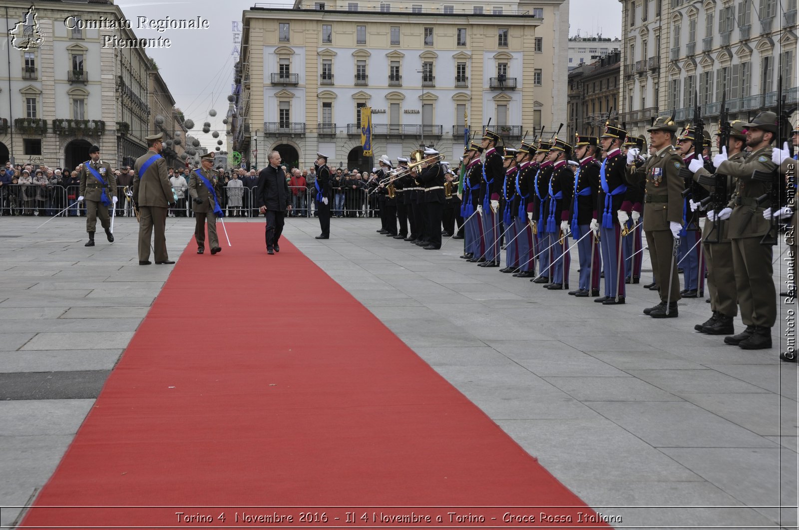 Torino 4  Novembre 2016 - Il 4 Novembre a Torino - Croce Rossa Italiana- Comitato Regionale del Piemonte