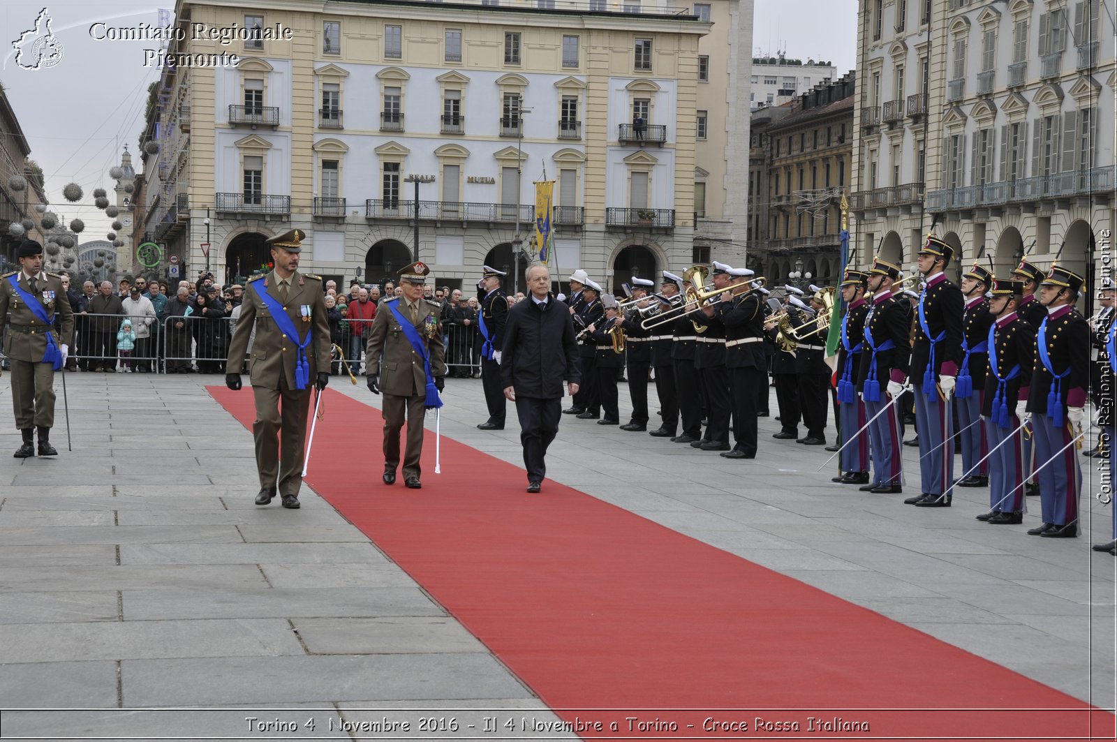 Torino 4  Novembre 2016 - Il 4 Novembre a Torino - Croce Rossa Italiana- Comitato Regionale del Piemonte