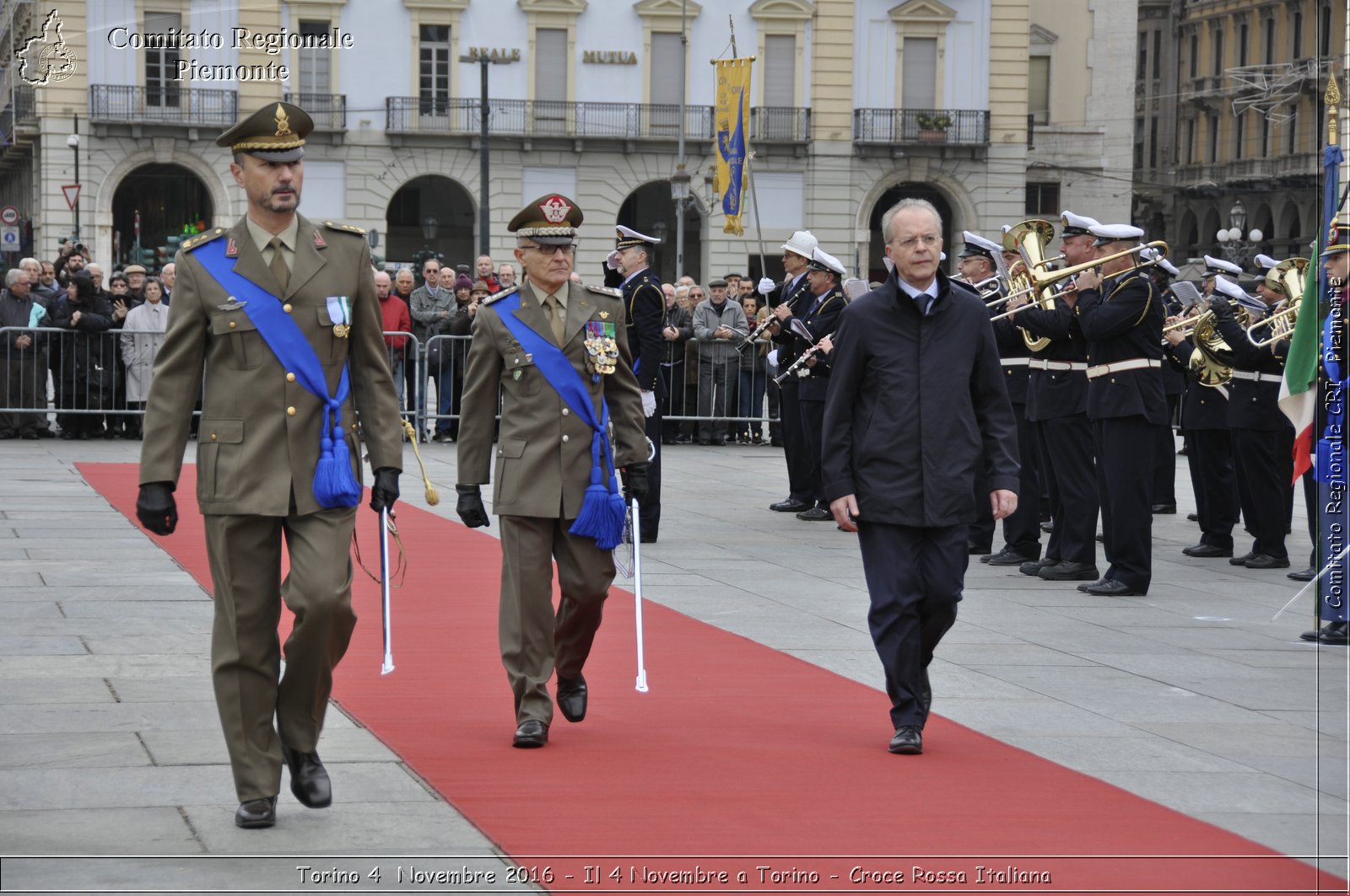 Torino 4  Novembre 2016 - Il 4 Novembre a Torino - Croce Rossa Italiana- Comitato Regionale del Piemonte