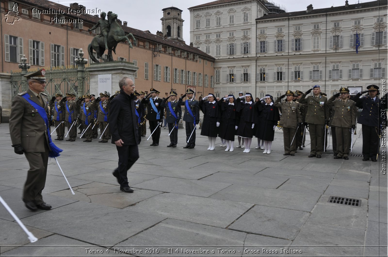 Torino 4  Novembre 2016 - Il 4 Novembre a Torino - Croce Rossa Italiana- Comitato Regionale del Piemonte