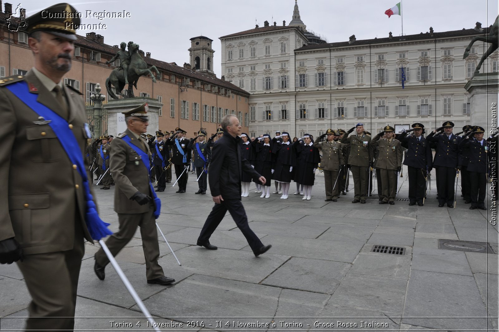 Torino 4  Novembre 2016 - Il 4 Novembre a Torino - Croce Rossa Italiana- Comitato Regionale del Piemonte