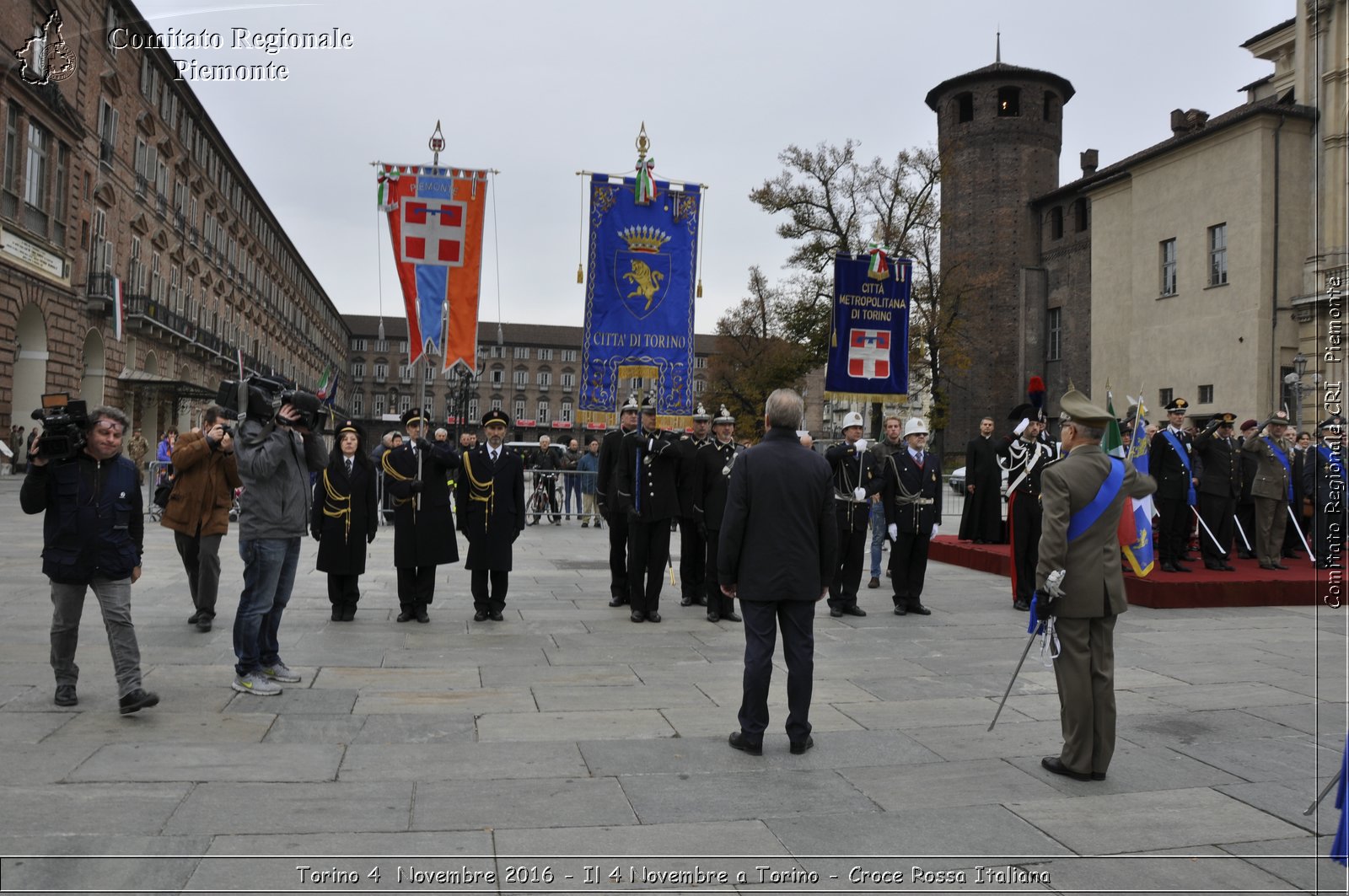 Torino 4  Novembre 2016 - Il 4 Novembre a Torino - Croce Rossa Italiana- Comitato Regionale del Piemonte