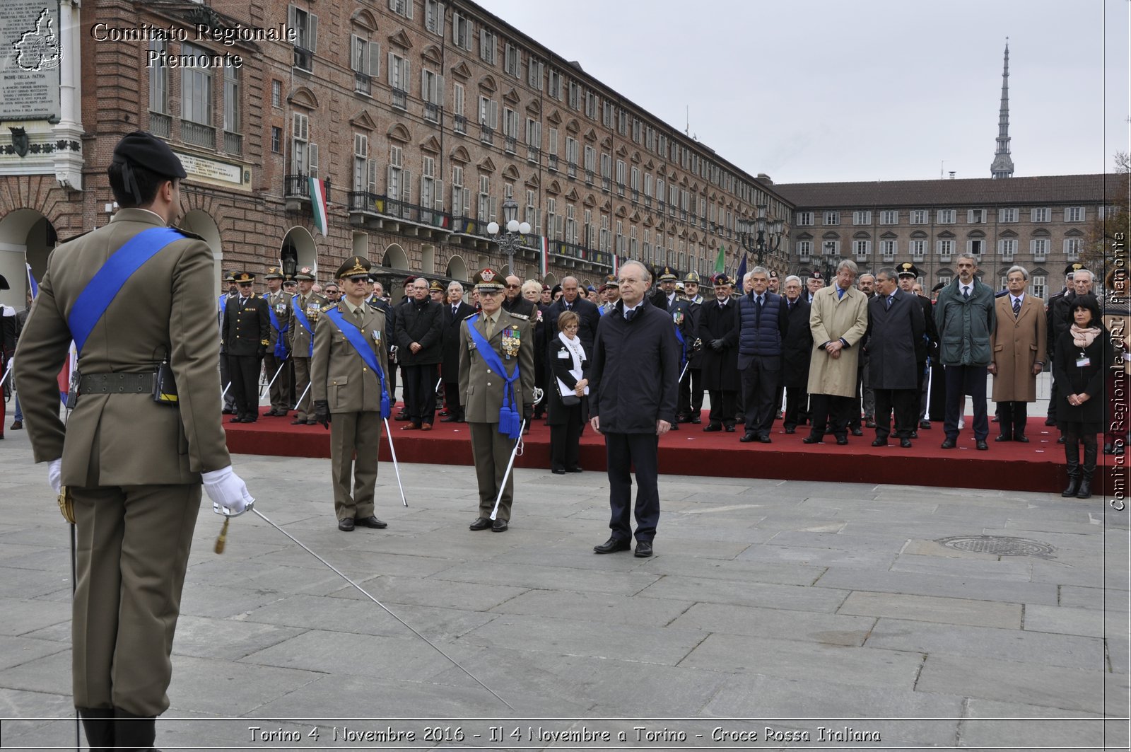 Torino 4  Novembre 2016 - Il 4 Novembre a Torino - Croce Rossa Italiana- Comitato Regionale del Piemonte