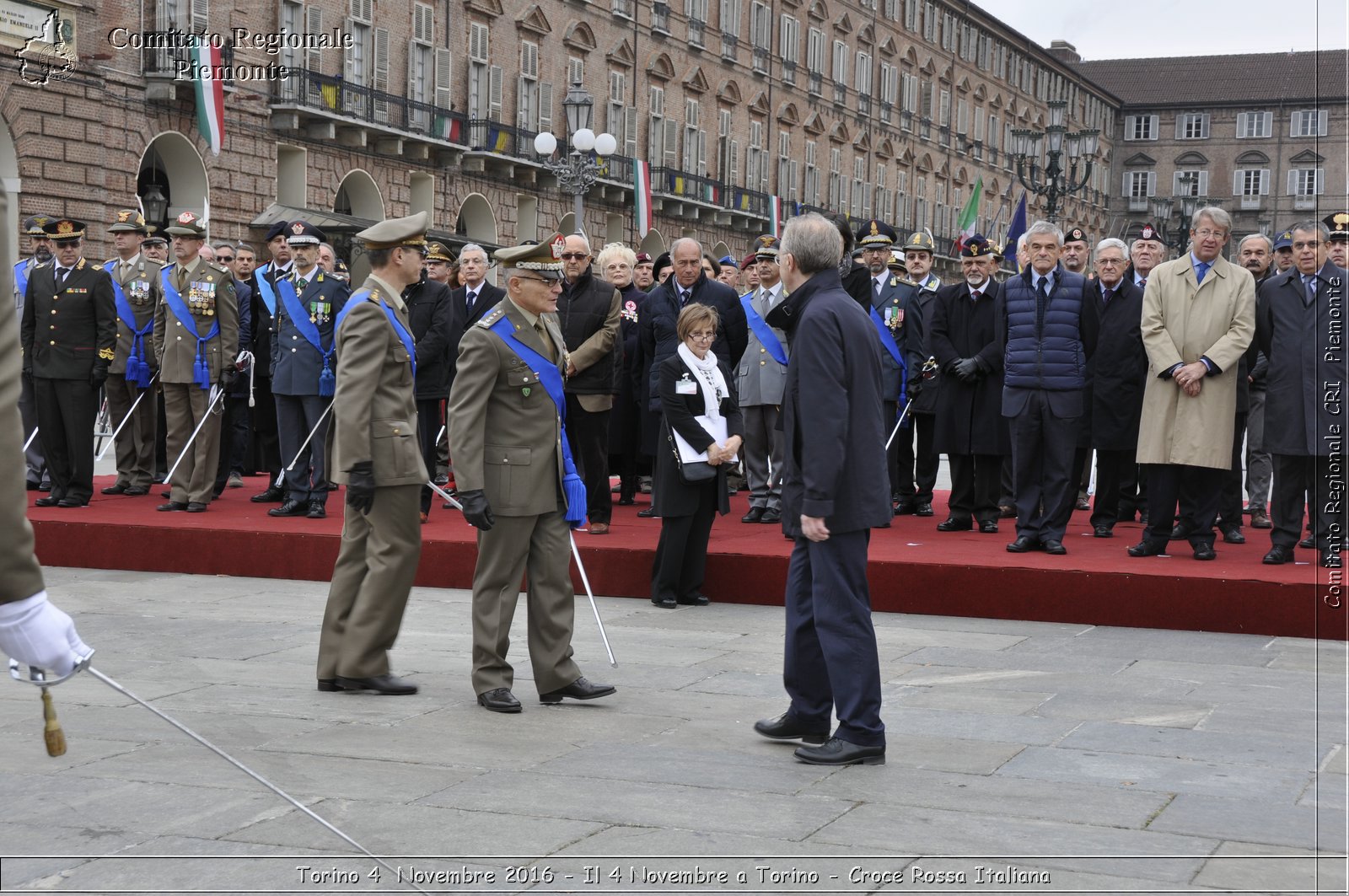 Torino 4  Novembre 2016 - Il 4 Novembre a Torino - Croce Rossa Italiana- Comitato Regionale del Piemonte