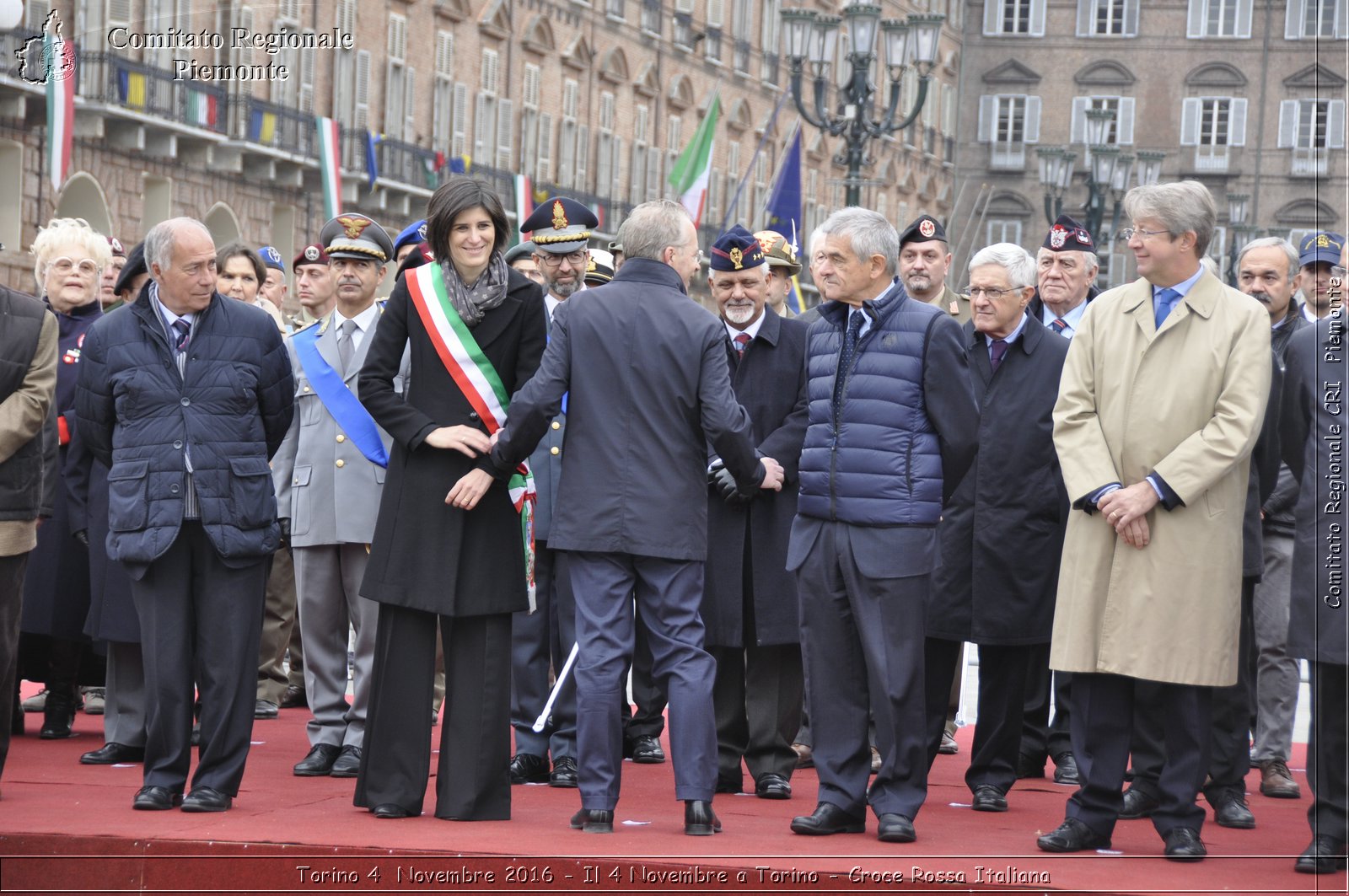 Torino 4  Novembre 2016 - Il 4 Novembre a Torino - Croce Rossa Italiana- Comitato Regionale del Piemonte