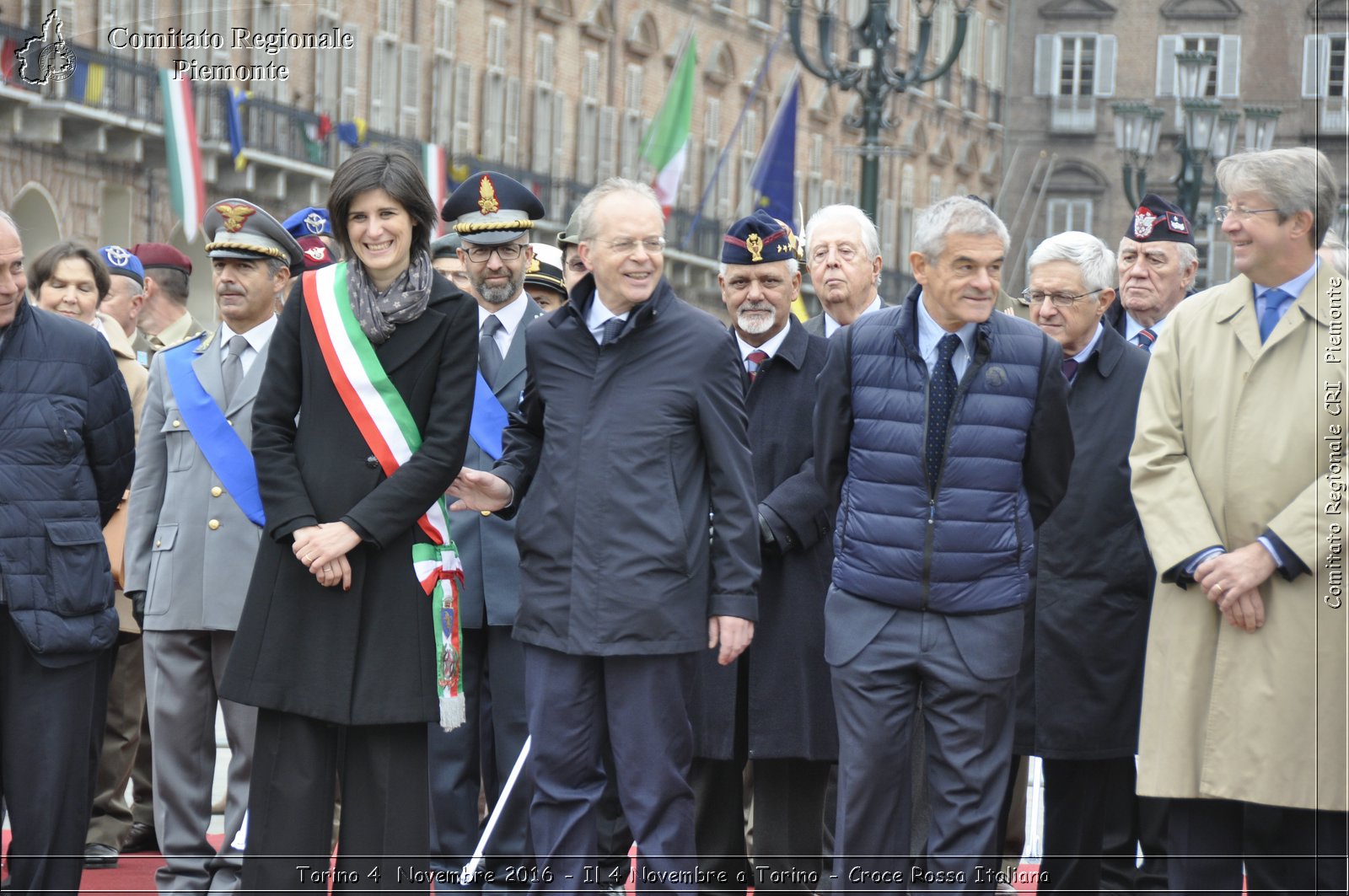 Torino 4  Novembre 2016 - Il 4 Novembre a Torino - Croce Rossa Italiana- Comitato Regionale del Piemonte