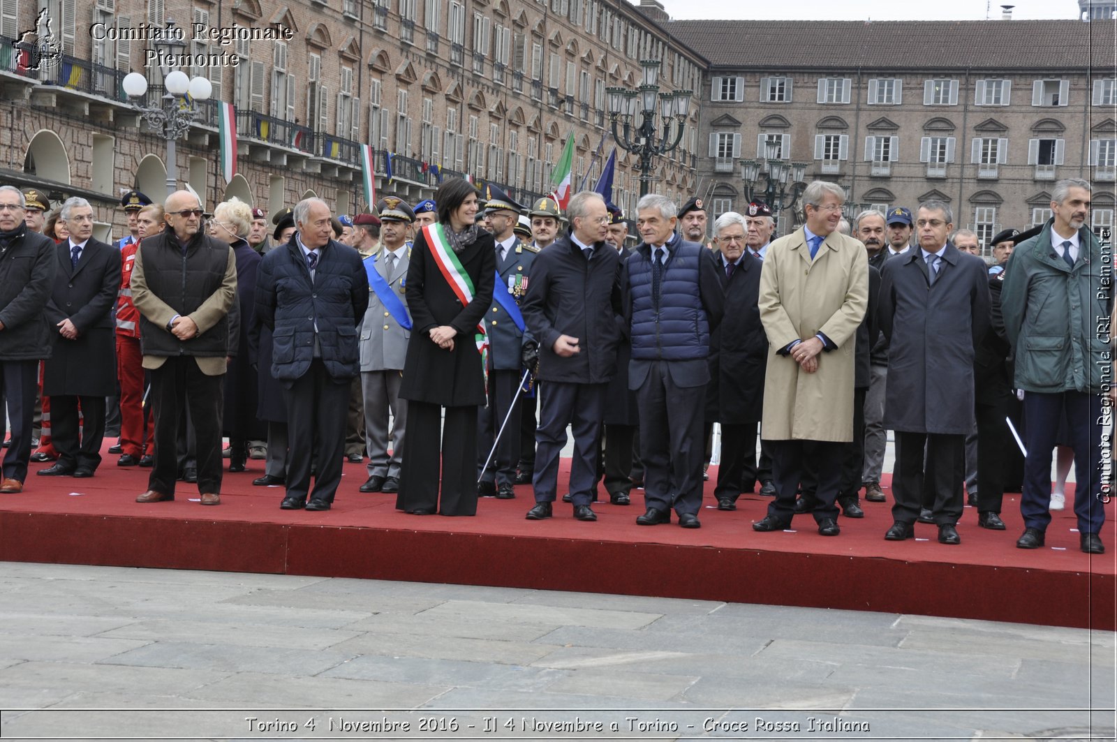 Torino 4  Novembre 2016 - Il 4 Novembre a Torino - Croce Rossa Italiana- Comitato Regionale del Piemonte