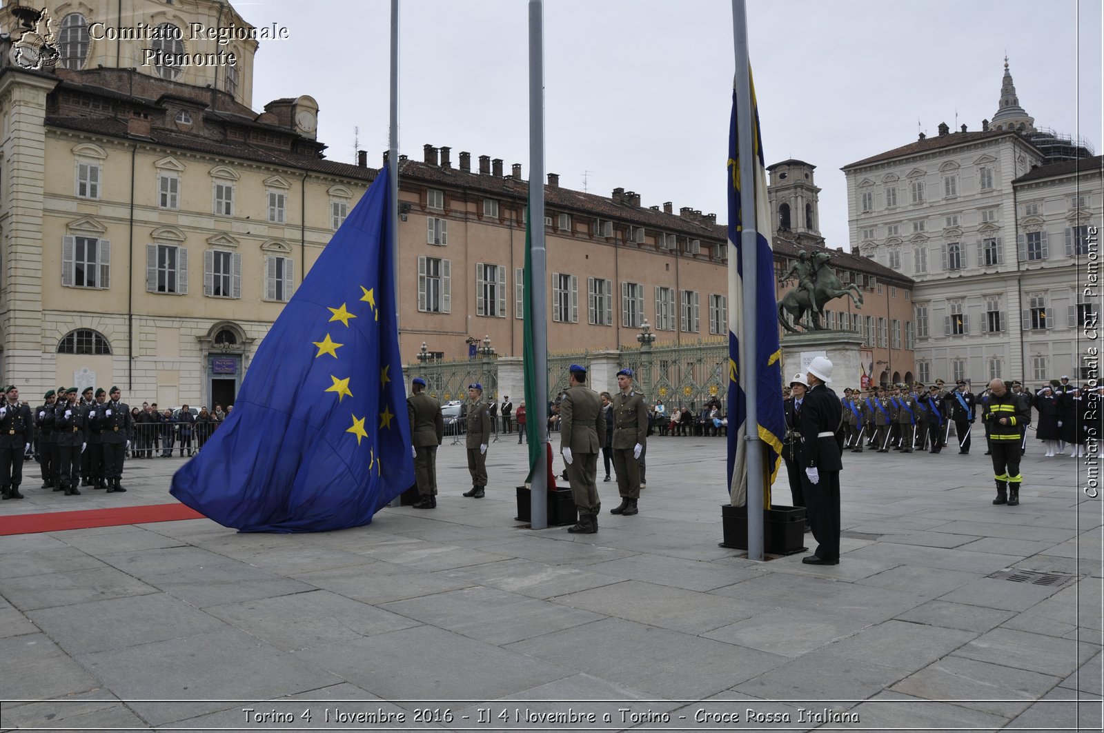 Torino 4  Novembre 2016 - Il 4 Novembre a Torino - Croce Rossa Italiana- Comitato Regionale del Piemonte