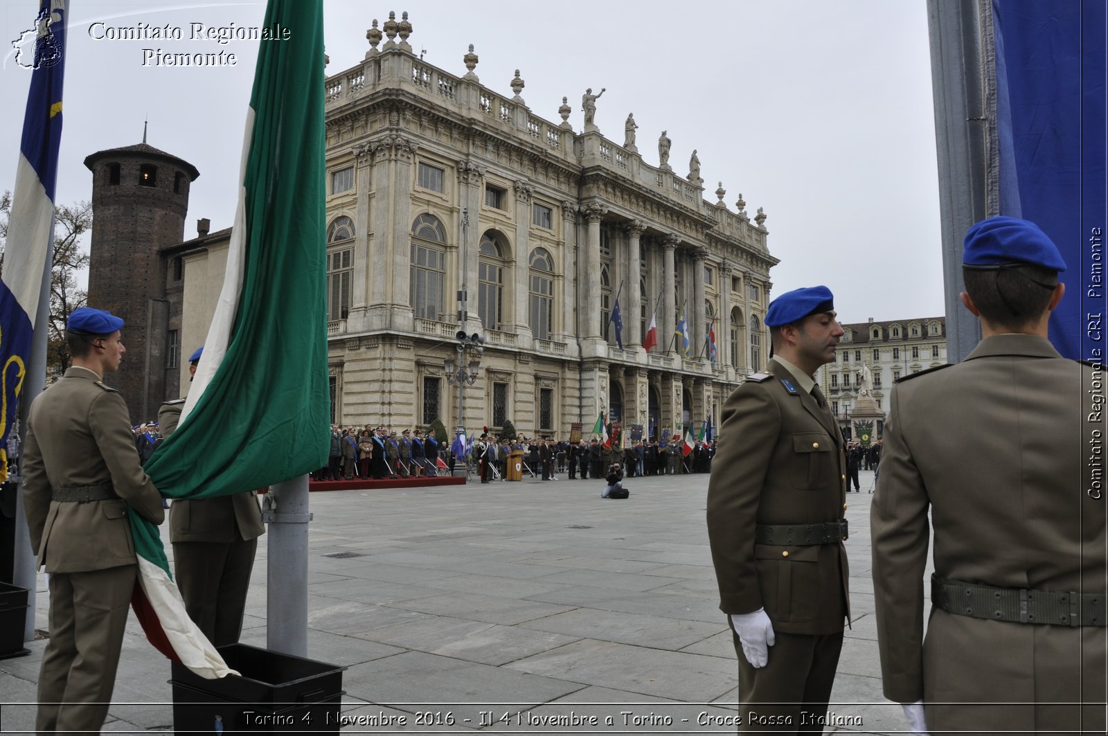 Torino 4  Novembre 2016 - Il 4 Novembre a Torino - Croce Rossa Italiana- Comitato Regionale del Piemonte