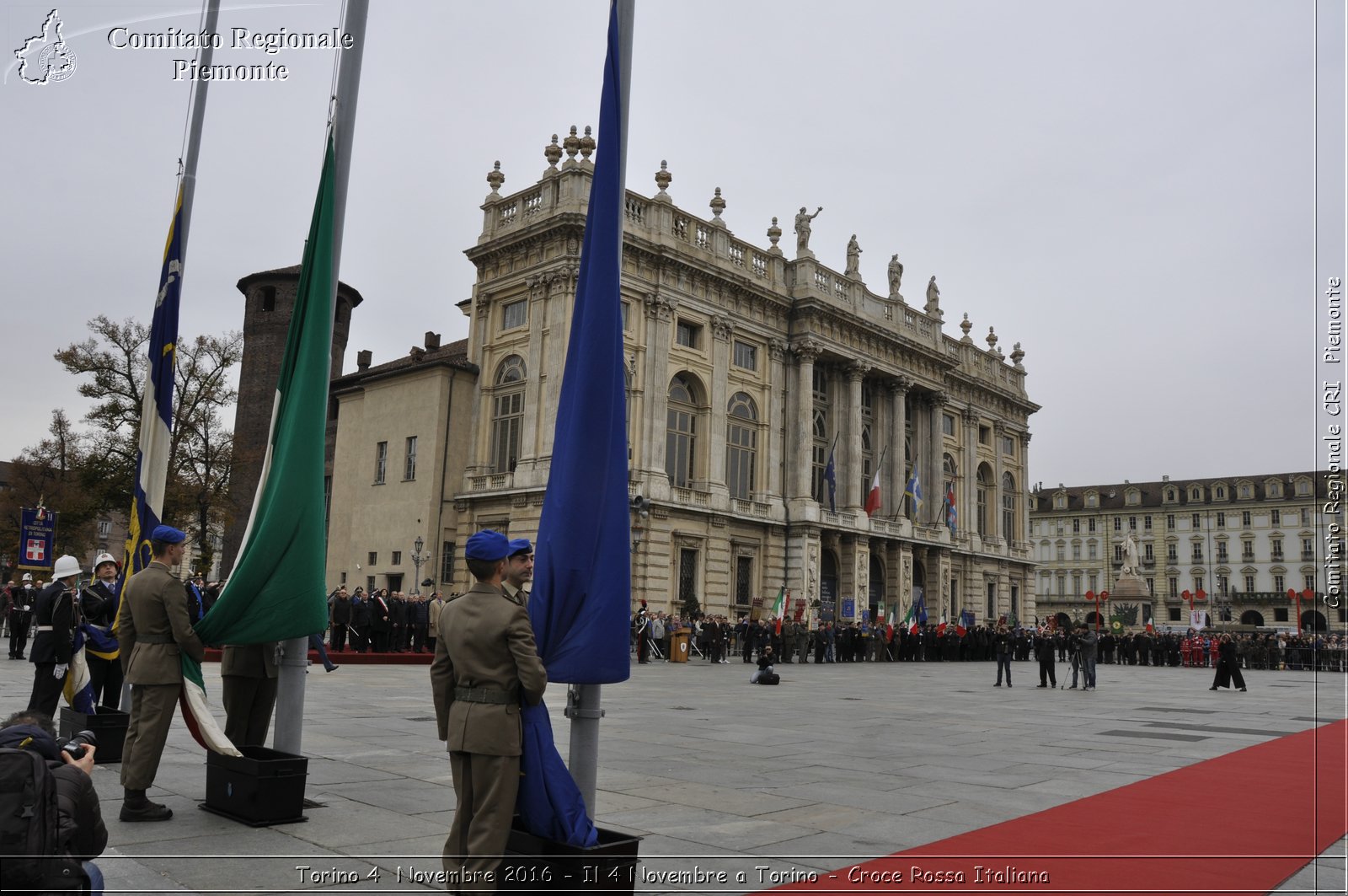 Torino 4  Novembre 2016 - Il 4 Novembre a Torino - Croce Rossa Italiana- Comitato Regionale del Piemonte