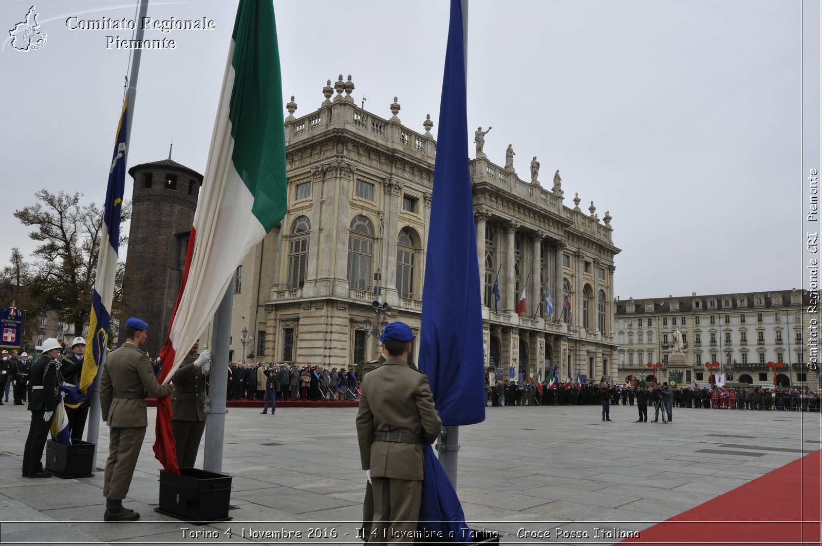 Torino 4  Novembre 2016 - Il 4 Novembre a Torino - Croce Rossa Italiana- Comitato Regionale del Piemonte