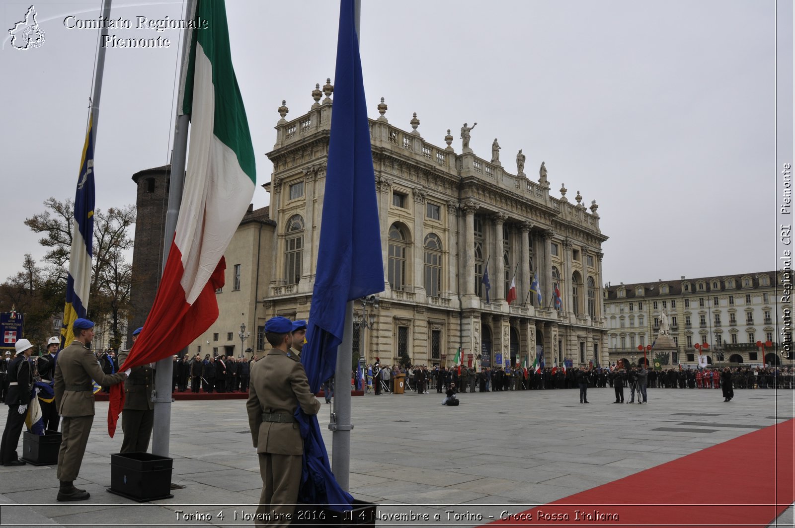 Torino 4  Novembre 2016 - Il 4 Novembre a Torino - Croce Rossa Italiana- Comitato Regionale del Piemonte