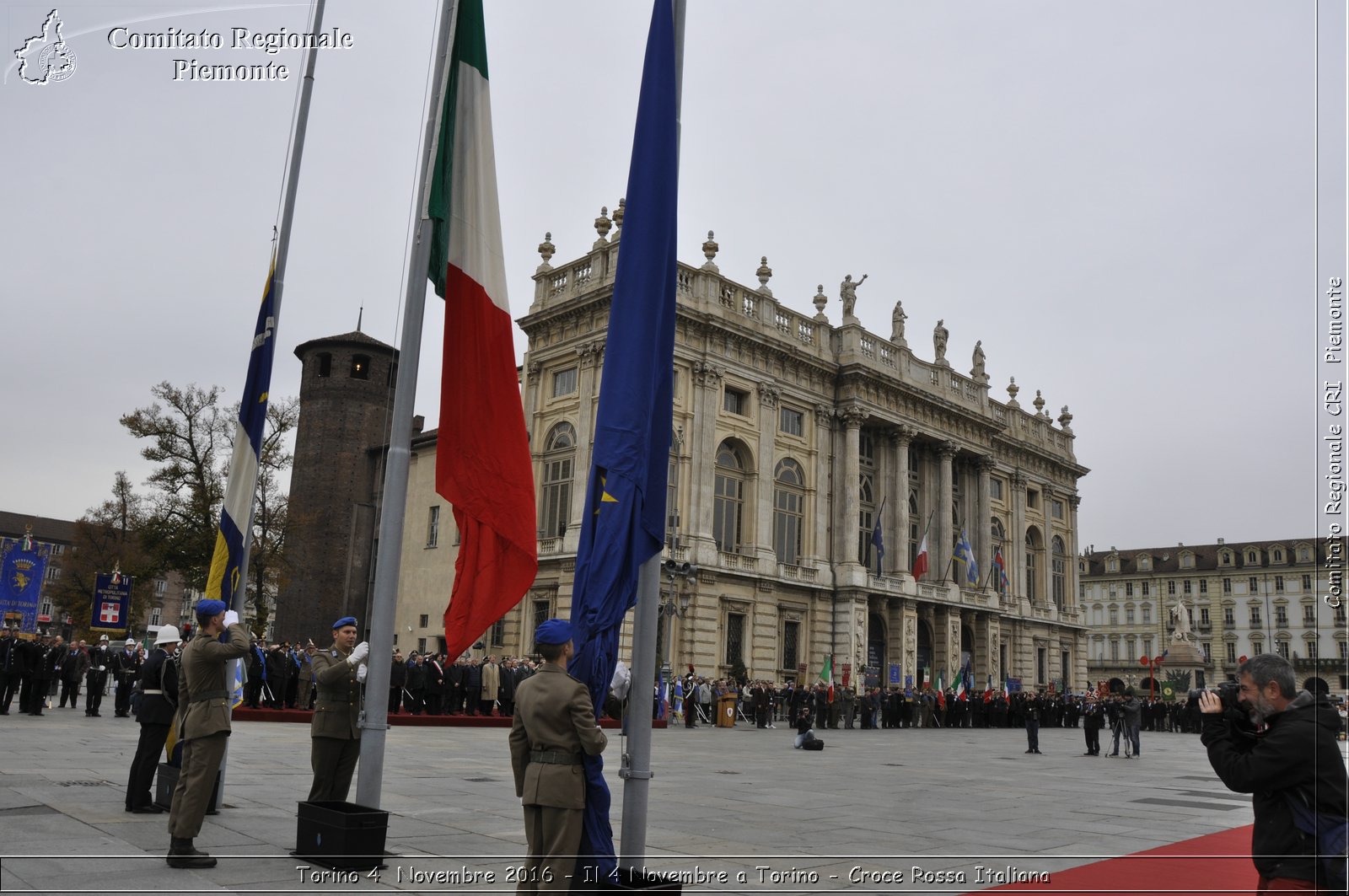 Torino 4  Novembre 2016 - Il 4 Novembre a Torino - Croce Rossa Italiana- Comitato Regionale del Piemonte