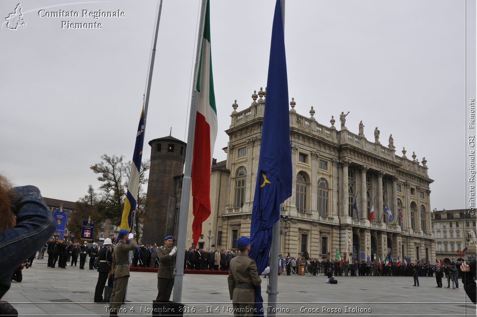 Torino 4  Novembre 2016 - Il 4 Novembre a Torino - Croce Rossa Italiana- Comitato Regionale del Piemonte