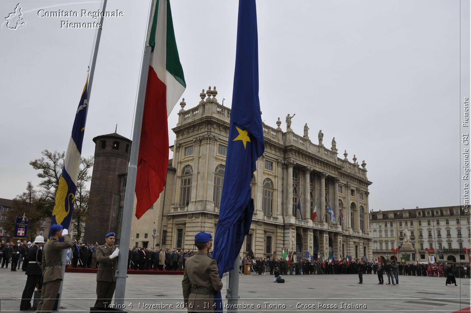 Torino 4  Novembre 2016 - Il 4 Novembre a Torino - Croce Rossa Italiana- Comitato Regionale del Piemonte