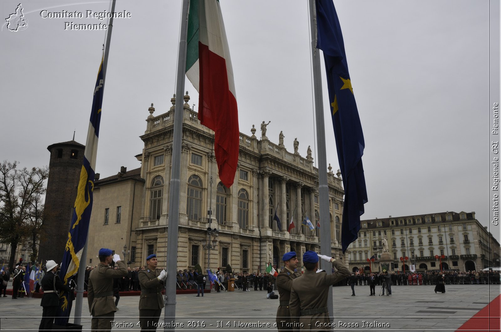 Torino 4  Novembre 2016 - Il 4 Novembre a Torino - Croce Rossa Italiana- Comitato Regionale del Piemonte