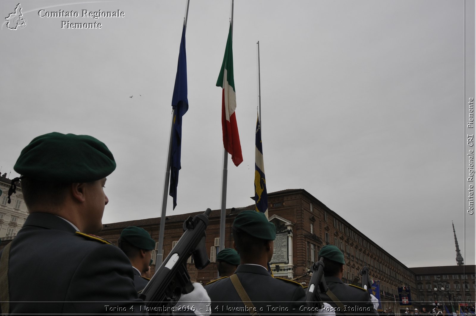 Torino 4  Novembre 2016 - Il 4 Novembre a Torino - Croce Rossa Italiana- Comitato Regionale del Piemonte