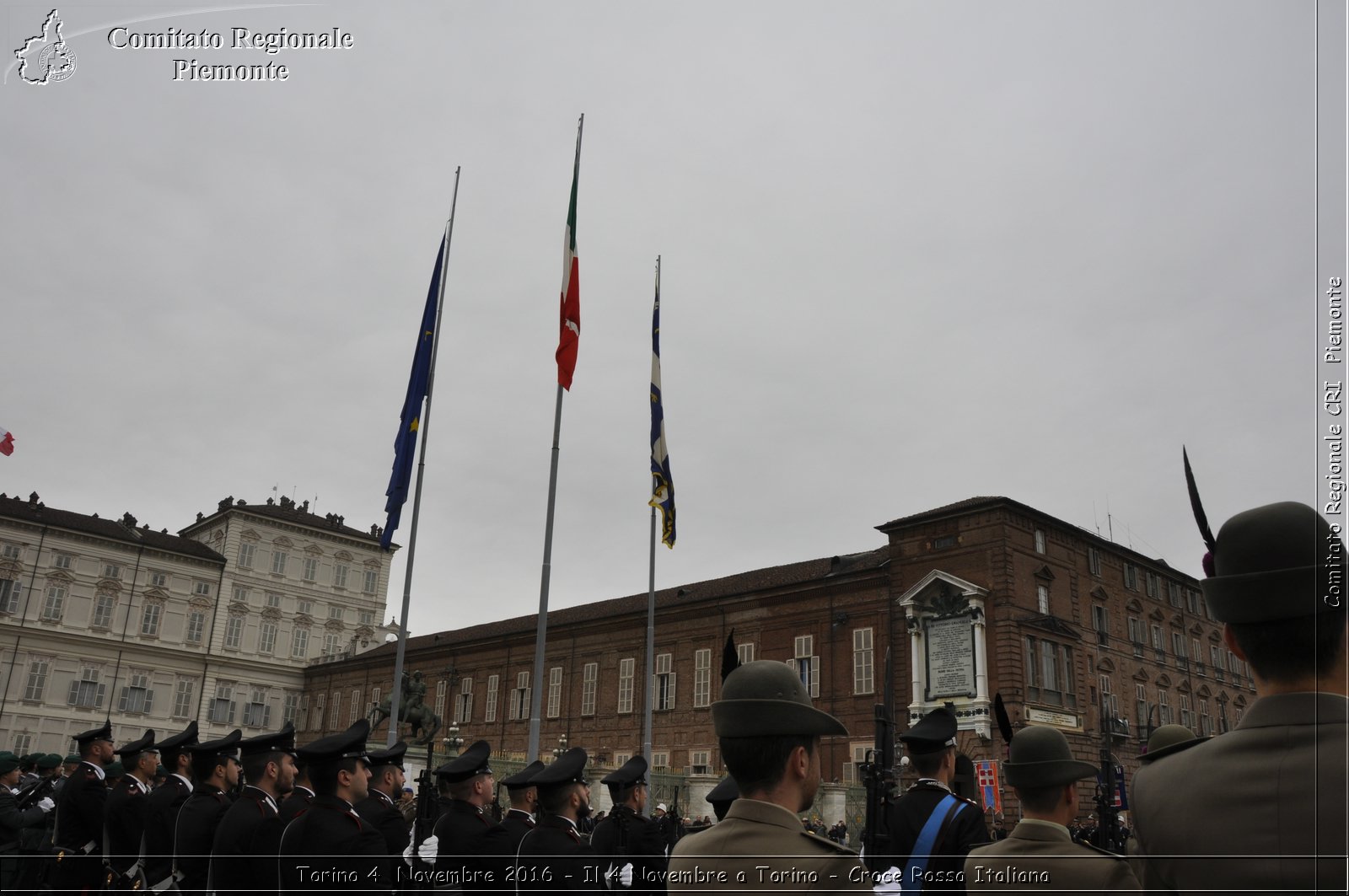 Torino 4  Novembre 2016 - Il 4 Novembre a Torino - Croce Rossa Italiana- Comitato Regionale del Piemonte