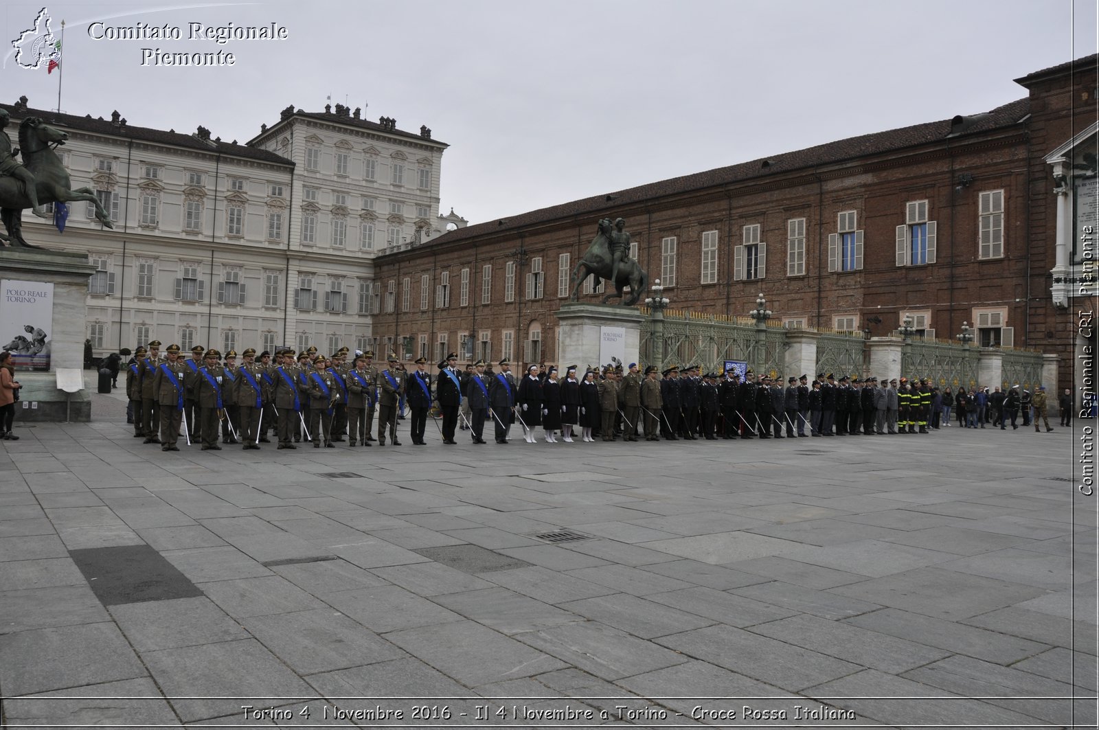 Torino 4  Novembre 2016 - Il 4 Novembre a Torino - Croce Rossa Italiana- Comitato Regionale del Piemonte