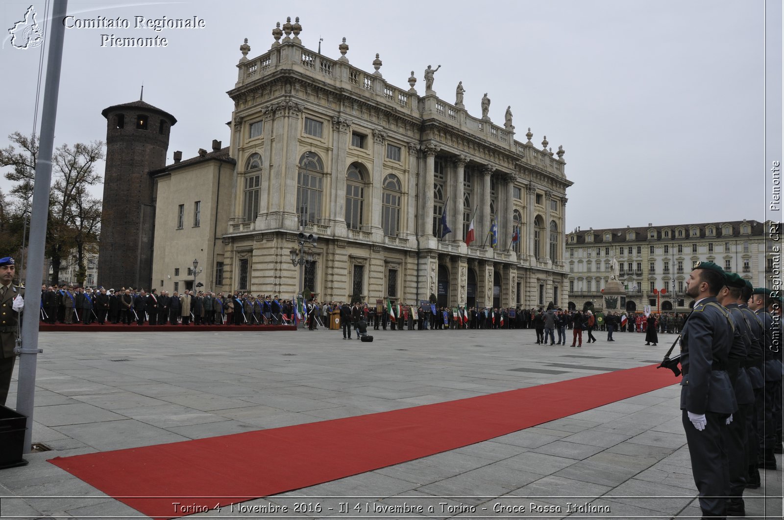 Torino 4  Novembre 2016 - Il 4 Novembre a Torino - Croce Rossa Italiana- Comitato Regionale del Piemonte