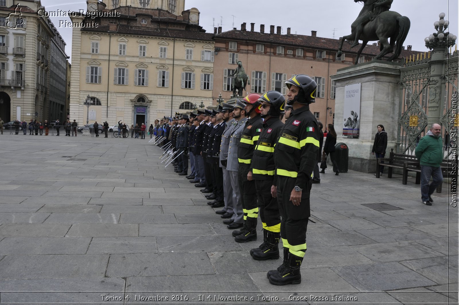 Torino 4  Novembre 2016 - Il 4 Novembre a Torino - Croce Rossa Italiana- Comitato Regionale del Piemonte