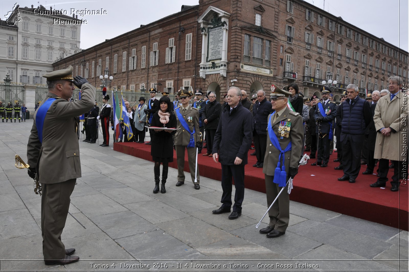 Torino 4  Novembre 2016 - Il 4 Novembre a Torino - Croce Rossa Italiana- Comitato Regionale del Piemonte